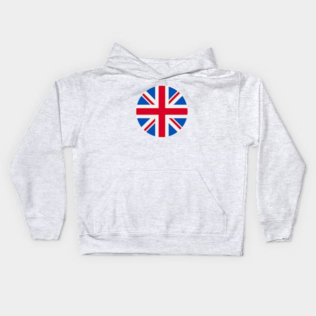 British Flag Kids Hoodie by InspireMe